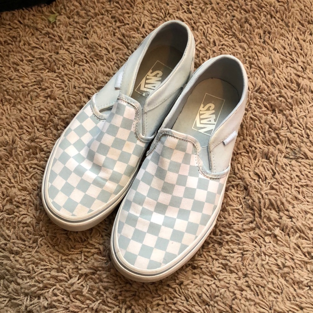 Light blue vans